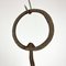 Antique Dutch Wrought Iron Saw-Tooth Fireplace Hanger, 1700s 2