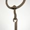 Antique Dutch Wrought Iron Saw-Tooth Fireplace Hanger, 1700s 3