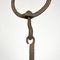 Antique Dutch Wrought Iron Saw-Tooth Fireplace Hanger, 1700s, Image 3