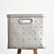 Vintage Aluminium Stacking Crate 4