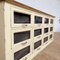 Vintage Side Cabinet in Wood with 12 Drawers 6