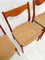 Teak Paper Cord Dining Chairs by Arne Wahl Iversen for Glyngøre Stølefabrik, 1950s, Set of 3 6