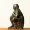 Swedish Brass Statue of a Sitting Woman by Thure Thörn, 1960s 3