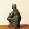 Swedish Brass Statue of a Sitting Woman by Thure Thörn, 1960s 9