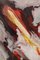 Dessin Abstrait Multicolore, 20ème Siècle, Huile sur Papier, Encadré 4