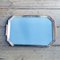 Italian Tray in Light Blue, 1950s 1