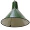 Industrial Green Enamel Pendant Light 4