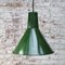 Industrial Green Enamel Pendant Light 6
