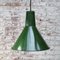 Industrial Green Enamel Pendant Light, Image 6