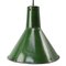 Industrial Green Enamel Pendant Light 1