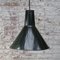 Industrial Dark Green Enamel Pendant Light 6