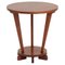 Art Deco Side Table in Mahogany 1