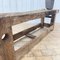 Antique Console Table in Oak, Image 4