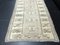 Small Antique Wool Tan Color Pastel Rug 9