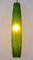 Lampada a sospensione verde in vetro di Murano attribuita ad Alessandro Pianon per Vistosi, Italia, Immagine 12