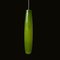 Lámpara colgante italiana verde de cristal de Murano atribuido a Alessandro Pianon para Vistosi, años 60, Imagen 17