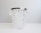 Crystal Glass Champagne Bucket with Silver Rim 3