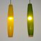 Yellow Murano Glass Pendant by Alessandro Pianon for Vistosi, Italy, 1960s, Image 12