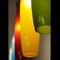 Lámpara colgante de cristal de Murano amarillo de Alessandro Pianon para Vistosi, Italy, años 60, Imagen 10