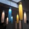 Lampe à Suspension en Verre de Murano Jaune par Alessandro Pianon pour Vistosi, Italie, 1960s 8