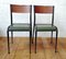 Vintage Leather Model 510 Chairs from Mullca, 1950s, Set of 3 7