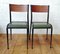 Vintage Leather Model 510 Chairs from Mullca, 1950s, Set of 3, Image 7