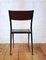Vintage Leather Model 510 Chairs from Mullca, 1950s, Set of 3, Image 8