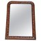 Large Louis Philippe Mirror with Wooden Frame 1