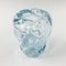 Skandinavische Twisted Ice Blue Glasvase von Edvin Öhrström für Orrefors, 1960er 4