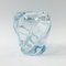 Scandinavian Twisted Ice Blue Glass Vase by Edvin Öhrström for Orrefors, 1960s 1