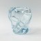 Scandinavian Twisted Ice Blue Glass Vase by Edvin Öhrström for Orrefors, 1960s, Image 1