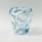 Scandinavian Twisted Ice Blue Glass Vase by Edvin Öhrström for Orrefors, 1960s, Image 2