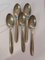 Silver 179 Dessert Spoon by Otto Prutscher for Storm, Set of 5, Image 1