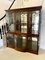 Antique Edwardian Astral Glazed Mahogany Display Cabinet 4