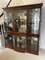 Antique Edwardian Astral Glazed Mahogany Display Cabinet 2