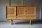 Credenza Mid-Century moderna in legno di quercia massiccio, Danimarca, anni '60, Immagine 13