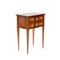 Small Walnut Chest of Drawers in the style of Louis Seize, Image 1