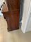 Antique Victorian Figured Mahogany Glazed Cupboard, Image 7