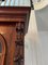Antique Victorian Figured Mahogany Glazed Cupboard 20
