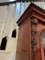 Antique Victorian Figured Mahogany Glazed Cupboard, Image 15