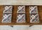Antique French Tiles, Set of 6 2