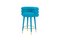 Blue Marshmallow Barstool by Royal Stranger 3