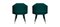 Green Beelicious Chair by Royal Stranger, Set of 2 1