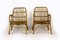 Rattan Armchairs, Table and Stool, 1960s, Set of 4, Image 4