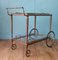 English Brass and Glass Drinks Trolley, 1960s, Image 3