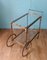 English Brass and Glass Drinks Trolley, 1960s, Image 2