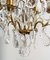 20th Century Bronze and Crystal Cage Chandelier 4