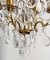 20th Century Bronze and Crystal Cage Chandelier, Image 4