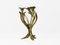 Mid-Century Brass Candleholder by Gilde, 1960s, Image 3