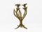 Mid-Century Brass Candleholder by Gilde, 1960s, Image 2